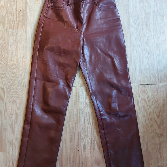 SOLD Aritzia Melina Cognac Size 6 - Picture 6 of 10